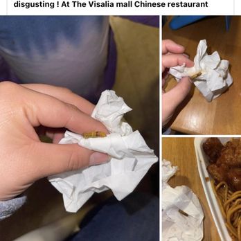 Chinese Gourmet Express - Maggot in food - Chinese Near Me - Visalia, California Chinese Gourmet Express - Maggot in food - Chinese Near Me - Visalia, California
