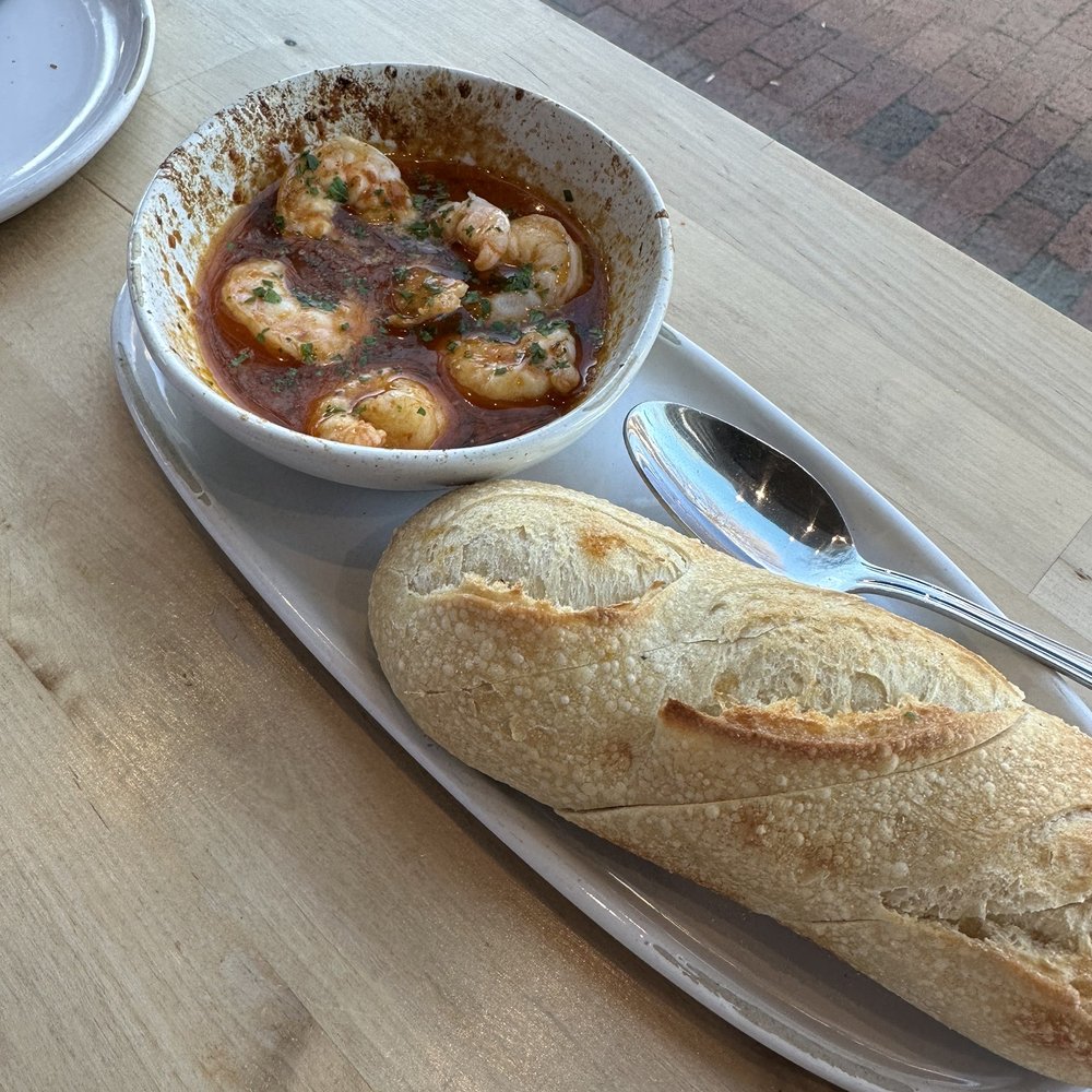 Tremolo Bar - New Orleans BBQ Shrimp - the shrimp was ok. The sauce was good. The bread was not great, it was almost microwaved and really tough. - Wine Bars Near Me - Middleburg, Virginia