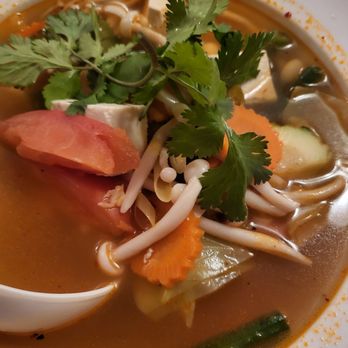 Mint Leaf Cuisine - Thai tomyum soup $16.00 - Asian Fusion Near Me - Saratoga, California Mint Leaf Cuisine - Thai tomyum soup $16.00 - Asian Fusion Near Me - Saratoga, California