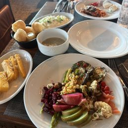 Salad bar and sides