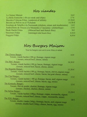 Menu photo 3 La Moule qui Chante Dieppe, 76 Menu photo 3 La Moule qui Chante Dieppe, 76