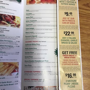 Romano's Deli Pizzeria - Could smell it.Ordered the chicken philly Wifey got the steak and cheese ( she's from philly) place gets busy at lunch call in your orders. - Pizza Near Me - Sterling, Virginia Romano's Deli Pizzeria - Could smell it.Ordered the chicken philly Wifey got the steak and cheese ( she's from philly) place gets busy at lunch call in your orders. - Pizza Near Me - Sterling, Virginia