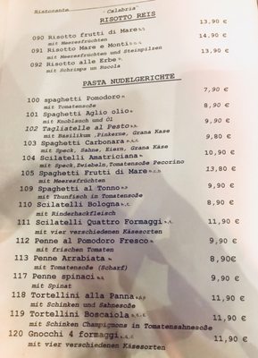 Menu photo 4 Calabria Siegburg, NW