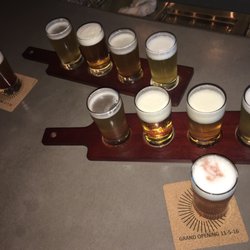 Rincon Reservation Road Brewery - First flight. Supply, Hell Hole, Temet & Paradise Creek.