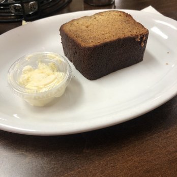 Clary's Corner Cafe - Warm Slice of Housemade Banana Bread - Cafes Near Me - Lake Worth, Florida