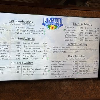 Punalu'u Bake Shop - Menu - Bakeries Near Me - Naalehu, Hawaii Punalu'u Bake Shop - Menu - Bakeries Near Me - Naalehu, Hawaii