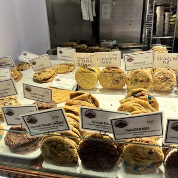 Mountain Top Cookie Shop - Cookie case - Desserts Near Me - Breckenridge, Colorado