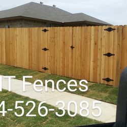 MT Fences - Wood privacy cedar picket fence