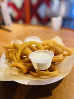 Photo of Hooters - Dallas, TX, US. Onion Rings