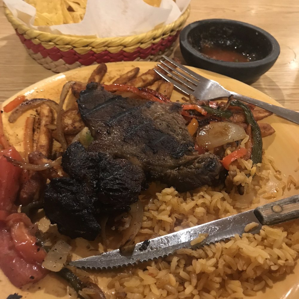 Margaritta's Mexican Restaurant - Mar y Tierra plate. I had to eat around the burnt part. Not worth the time or money - Mexican Near Me - Mount Pleasant, Pennsylvania Margaritta's Mexican Restaurant - Mar y Tierra plate. I had to eat around the burnt part. Not worth the time or money - Mexican Near Me - Mount Pleasant, Pennsylvania