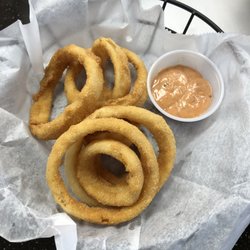 Telegraph Big Boy - Hand-Breaded Onions Rings with Zesty dipping sauce