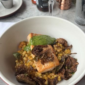 Culinary Dropout - Roasted Salmon* - New American Near Me - Birmingham, Alabama Culinary Dropout - Roasted Salmon* - New American Near Me - Birmingham, Alabama