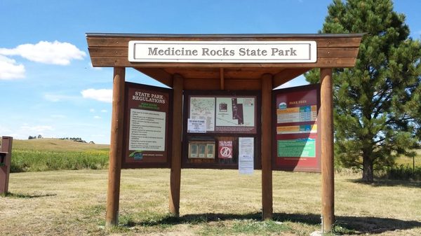 Medicine Rocks State Park by null