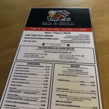 Tom Cat Bar & Grill - Menu - Dive Bars Near Me - San Diego, California Tom Cat Bar & Grill - Menu - Dive Bars Near Me - San Diego, California