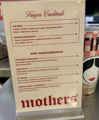 Menu photo 2 Mothers Tacos Napa, CA Menu photo 2 Mothers Tacos Napa, CA