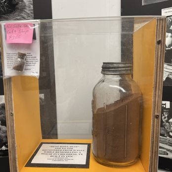 Devil's Rope Museum - Real dust bowl dust. It's reddish!! - Museums Near Me - McLean, Texas Devil's Rope Museum - Real dust bowl dust. It's reddish!! - Museums Near Me - McLean, Texas