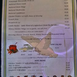 Braunie's Sportsman's Supper Club - Appetizer Menu Jan 2021