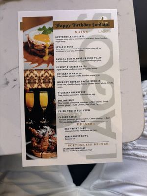 Menu photo 1 Lagos Restaurant and Lounge New York, NY Menu photo 1 Lagos Restaurant and Lounge New York, NY