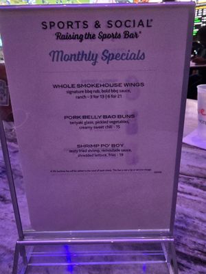Menu photo 4 Sports & Social Hanover, MD