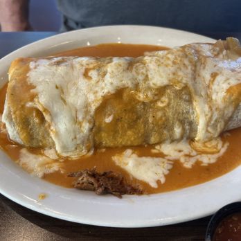 Las Fuentes - Giant beef burrito - Mexican Near Me - Chatsworth, California
