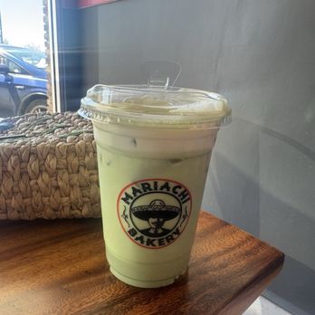 Mariachi Bakery - Matcha latte with pistachio - Coffee & Tea Near Me - Whittier, California