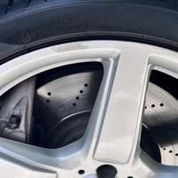 Damaged wheel