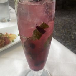 Blueberry Mojito Cocktail Blueberry Mojito Cocktail