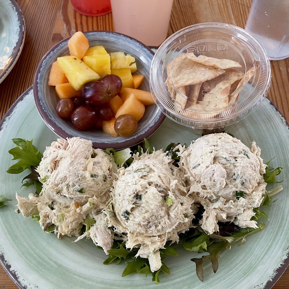 Sweet Lemon Kitchen - GF Chicken Salad Plate - Cafes Near Me - Georgetown, Texas