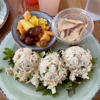 Sweet Lemon Kitchen - GF Chicken Salad Plate - Cafes Near Me - Georgetown, Texas