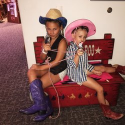 North Dakota Cowboy Hall of Fame - Kiddos LOVED the dress up section and ridding the toy horses!