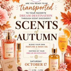 Oh Sweets Natural Skin Care - Scents of Autumn in October: Passport to Your Signature Scent