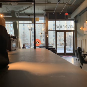 JOE & THE JUICE - Central table area (bar stool area) - Coffee & Tea Near Me - Washington, DC, District of Columbia JOE & THE JUICE - Central table area (bar stool area) - Coffee & Tea Near Me - Washington, DC, District of Columbia