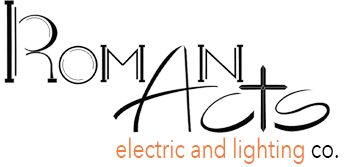 Roman Acts Electric & Lighting Logo