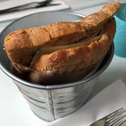 Grillet sandwich med røget skinke