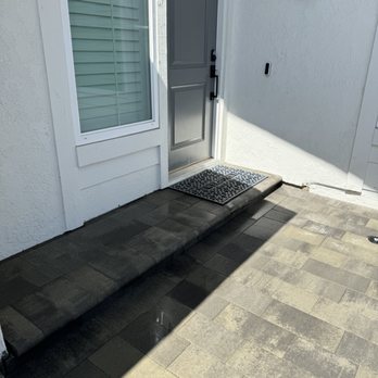 System Pavers - Front Door Area - Masonry/Concrete Near Me - Orange, California