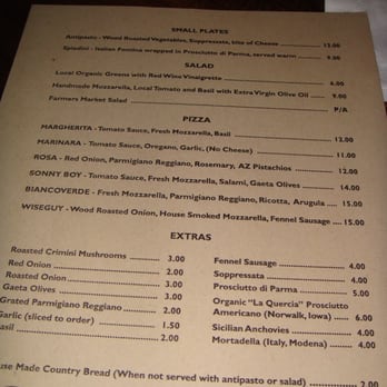 Pizzeria Bianco - Menu - Pizza Near Me - Phoenix, Arizona Pizzeria Bianco - Menu - Pizza Near Me - Phoenix, Arizona