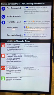 42 St-Port Authority Bus Terminal by null