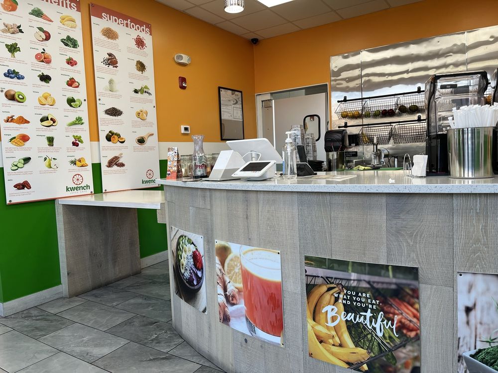 KWENCH JUICE CAFE Updated August 2024 430 Salem St, Medford