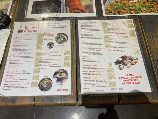Menu photo 1 Emma’s Kitchen Waikoloa Village, HI Menu photo 1 Emma’s Kitchen Waikoloa Village, HI