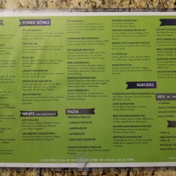 Twisted Noodle Cafe - Full menu - Gluten-Free Near Me - St George, Utah