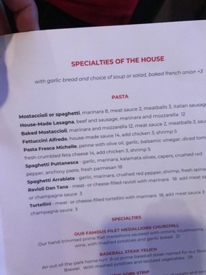 Menu photo 3 Coach's on the Lake Muskego, WI