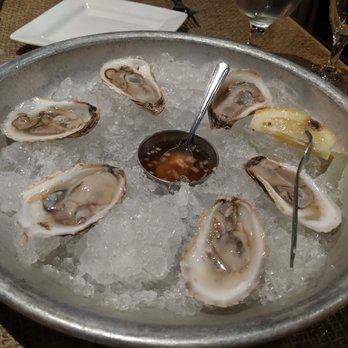 Lento Restaurant - Good oysters!! No crackers at this restaurant. - New American Near Me - Rochester, New York