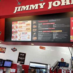 Jimmy John's - Menu board at JimmyJohn.