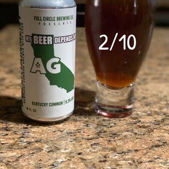 Full Circle Brewing Company - a lil better than crap - Breweries Near Me - Fresno, California