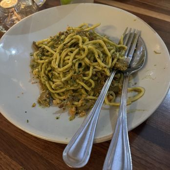All Saints - Spaghetti with pesto and lamb and mint was amazing. - New American Near Me - Minneapolis, Minnesota All Saints - Spaghetti with pesto and lamb and mint was amazing. - New American Near Me - Minneapolis, Minnesota