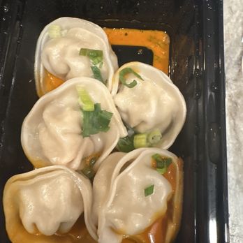 Peter Chang - Chili Oil Pork Wontons (5) - Dim Sum Near Me - Herndon, Virginia Peter Chang - Chili Oil Pork Wontons (5) - Dim Sum Near Me - Herndon, Virginia