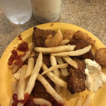 Fish Bone Cafe' - a plate of fries and ketchup - American Near Me - Hammond, New York Fish Bone Cafe' - a plate of fries and ketchup - American Near Me - Hammond, New York