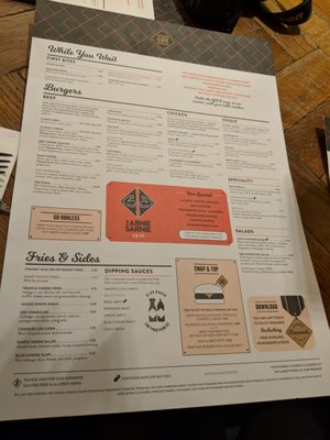 Menu photo 2 Gourmet Burger Kitchen London, XGL