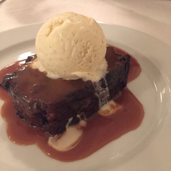 St John Bar and Restaurant - Bread pudding with ice cream - British Near Me - London, XGL St John Bar and Restaurant - Bread pudding with ice cream - British Near Me - London, XGL