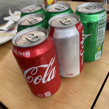 KAL - drinks gave us free soda for being the first customers of the day ! - Korean Near Me - Astoria, New York